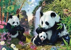 Schmidt Spiele Famille de Pandas* Animaux De La Forêt|De 500 À 999 Pièces