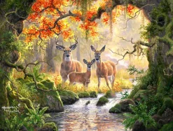 SunsOut Famille Royale* Animaux De La Forêt|Forêts, Fleurs Et Jardins