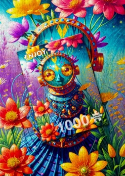 Enjoy Puzzle Fantasmagoria* Forêts, Fleurs Et Jardins|De 1 000 Pièces