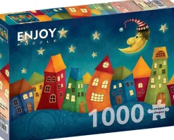 Enjoy Puzzle Fantasy Colorful Houses* Déco Et Objets|Cottages Et Châlets