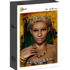 Grafika Femme Africaine*Femme De 2 000 Pièces|De 2 000 Pièces