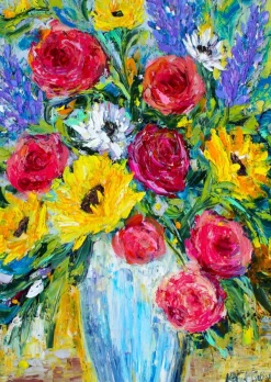 Enjoy Puzzle Fleuri pour toujours* Déco Et Objets|Forêts, Fleurs Et Jardins