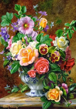 Castorland Fleurs dans un Vase* Forêts, Fleurs Et Jardins|De 500 À 999 Pièces