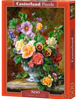 Castorland Fleurs dans un Vase* Forêts, Fleurs Et Jardins|De 500 À 999 Pièces