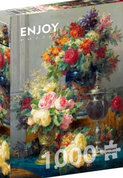 Enjoy Puzzle Fleurs de Printemps* Déco Et Objets|Forêts, Fleurs Et Jardins