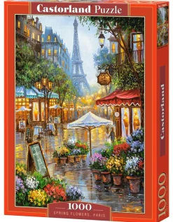 Castorland Fleurs de Printemps à Paris* Villes Et Villages|Monuments