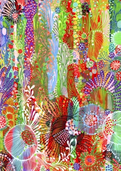 Enjoy Puzzle Floral Curtain* Forêts, Fleurs Et Jardins|Art