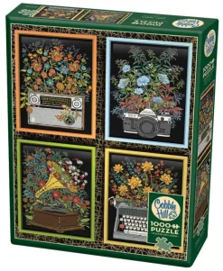 Cobble Hill Floral Objects* Rétros Et Nostalgie|Déco Et Objets