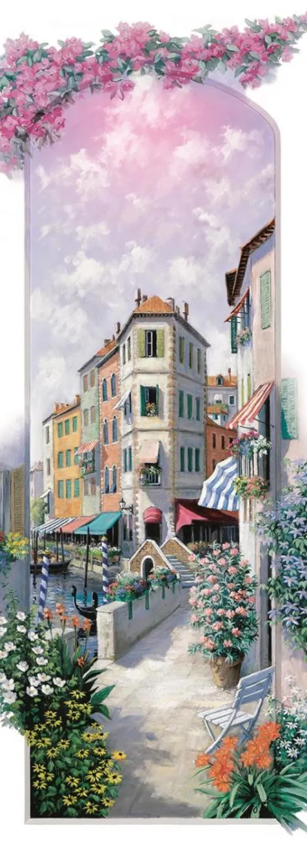 Art Puzzle Flowers* Vertical|Villes Et Villages