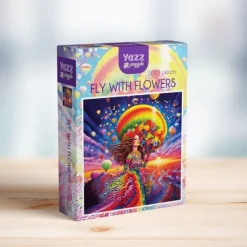 Yazz Fly With Flowers*Femme Hommes Et Femmes|Carré