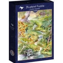 Bluebird Puzzle Forest Animals* Animaux De La Forêt|Art