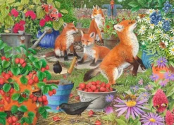HOP - House of Puzzles Foxy Ladies* Animaux De La Forêt|Forêts, Fleurs Et Jardins