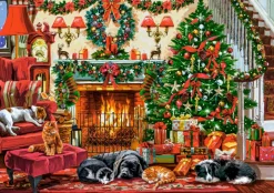 Castorland Foyer Confortable*Femme Noël|De 500 À 999 Pièces