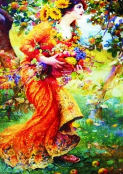 Gold Puzzle Franz Dvorak : Dans le Verger* De 1 000 Pièces|De 1 000 Pièces