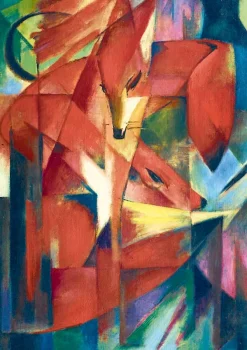 Bluebird Puzzle Franz Marc - The Foxes, 1913* Art|De 1 000 Pièces