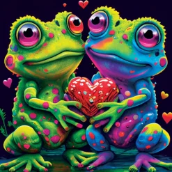 Yazz Frogs In Love*Enfant Puzzles Pour Enfants|Autres Animaux