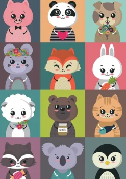 Yazz Funny Animals*Enfant Puzzles Pour Enfants|Animaux De La Ferme