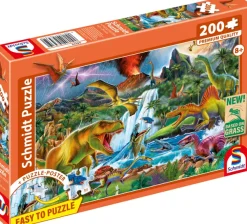 Schmidt Spiele Géants Préhistoriques Fascinants*Enfant À Partir De 9 Ans|Dinosaures