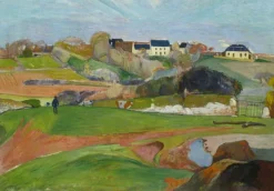 Grafika Kids Gauguin Paul - Paul Gauguin : Paysage à Pouldu, 1890*Enfant Art|Dès 6 Ans : 50 À 100 Pièces