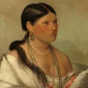 Grafika George Catlin : Femme Aigle - Shawano, 1830* De 2 000 Pièces|De 2 000 Pièces