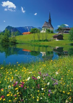 Schmidt Spiele Église Saint-Nicolas* Montagnes|Forêts, Fleurs Et Jardins