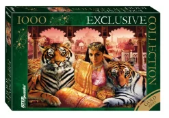 Step Puzzle Gold Series - Indian Princess*Femme Tigres|Hommes Et Femmes