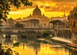 Schmidt Spiele Golden Light over Rome* Villes Et Villages|Monuments