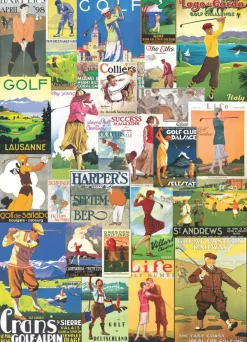 Eurographics Golf Around the World*Femme Rétros Et Nostalgie|Sports