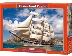 Castorland Grand Voilier Quittant le Port* Bateaux|De 500 À 999 Pièces