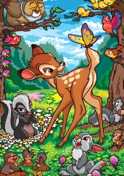 Hachette Grands Classiques Disney : Bambi*Enfant Puzzles Pour Enfants|Oiseaux