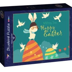 Bluebird Puzzle Happy Easter Bunny*Femme Animaux De La Ferme|Religions Et Mysticisme