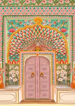 Pieces & Peace Hebe Studio - Porte du Lotus* Déco Et Objets|Art