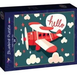Bluebird Puzzle Hello in the Sky*Enfant Avions Et Objets Volants|Dès 4 Ans : 21 À 30 Pièces