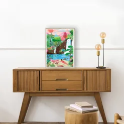 Pieces & Peace Heln.illustration - Vibrations Tropicales* Oiseaux|Plages Et Îles De Rêve