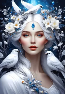 Bluebird Puzzle Hera - Soul of Nature Collection*Femme Hommes Et Femmes|Forêts, Fleurs Et Jardins