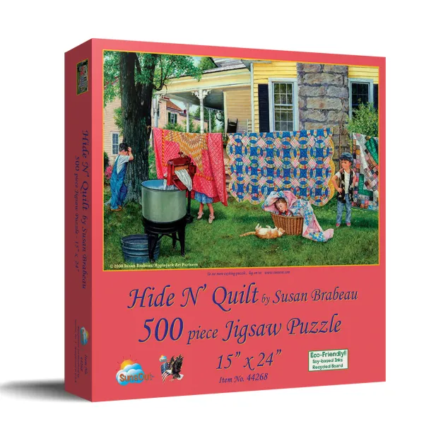 SunsOut Hide N Quilt*Femme Chats|Déco Et Objets