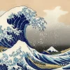 Grafika Hokusai - Hokusai - La Grande Vague de Kanagawa* Art|De 500 À 999 Pièces