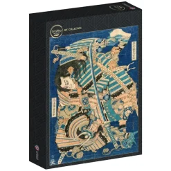 Grafika Hokusai - Kamakura no Gengoro Seizing Torinoumi Tasaburo* Art|De 500 À 999 Pièces