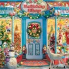 Bluebird Puzzle Holiday Shop*Femme Noël|Villes Et Villages
