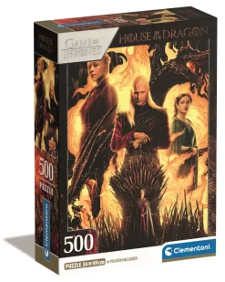 Clementoni House of the Dragons* Dragons|Affiches De Cinéma, Publicité