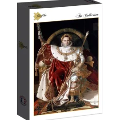 Grafika Ingres Jean-Auguste-Dominique - Jean-Auguste-Dominique Ingres : Napoléon sur le trône impérial, 1806* De 2 000 Pièces|De 2 000 Pièces