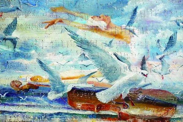 Gold Puzzle Inspiration*Femme Oiseaux|Musique, Danse, Instruments