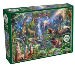 Cobble Hill Into the Jungle* Animaux Sauvages|De 1 000 Pièces