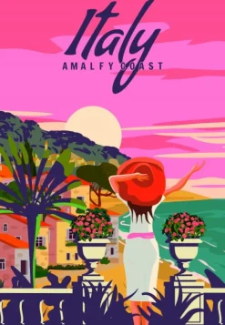 Alipson Puzzle Italie - Côte d'Amalfy* Villes Et Villages|France