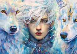 Enjoy Puzzle Jack Frost*Femme Loups|Hommes Et Femmes