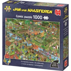 Jumbo Jan Van Haasteren - Le Jardin De Légumes*Femme Animaux De La Ferme|Déco Et Objets