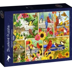 Bluebird Puzzle Jane Mayday - Plumes et Compagnie* Oiseaux|Animaux De La Forêt