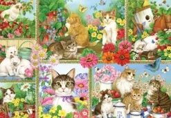 Bluebird Puzzle Jane Mayday - Chats et Chatons* Chats|Forêts, Fleurs Et Jardins