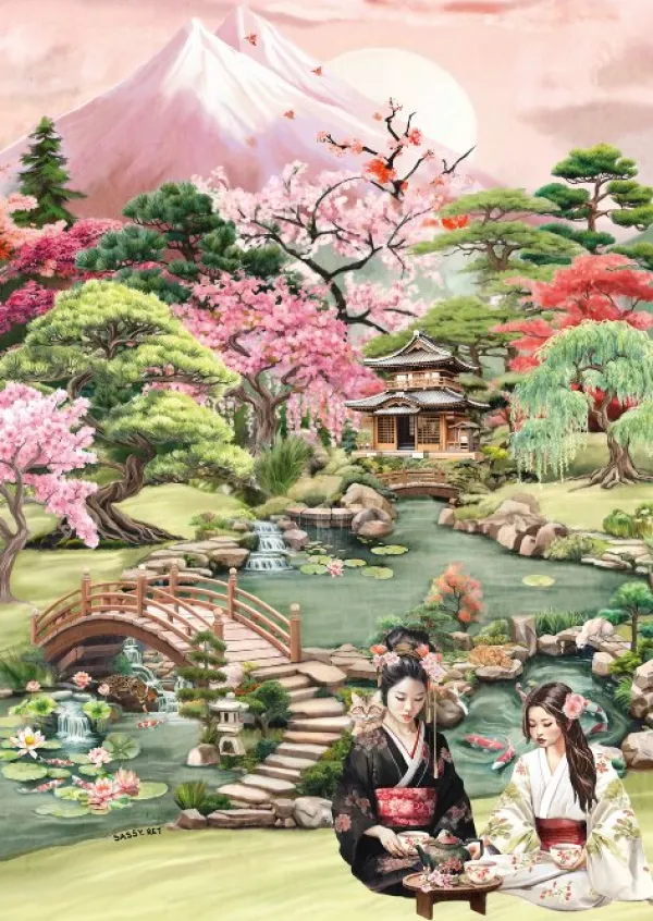 Magnolia Jardin de Thé* Pays D'Asie|Montagnes