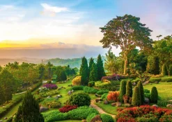 Alipson Puzzle Jardin sur la Colline*Femme Zen Et Bien Être|Forêts, Fleurs Et Jardins